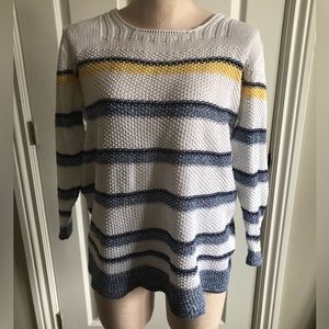 3/$40 Cotton Country by Parkhurst knitted stripe top